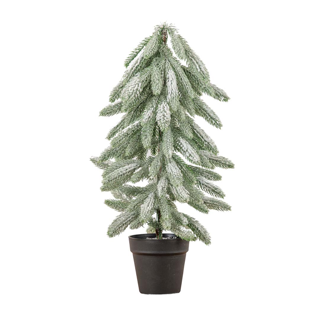 Artificial Snowy Spruce Christmas Tree