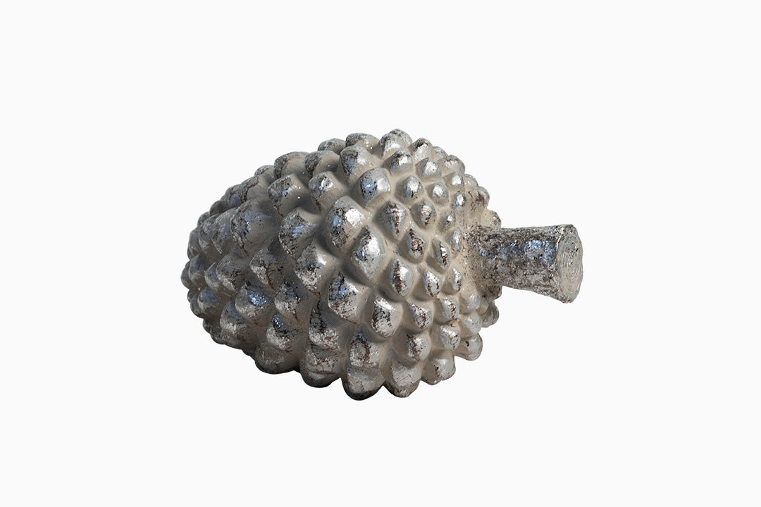 Silver Pine Cone